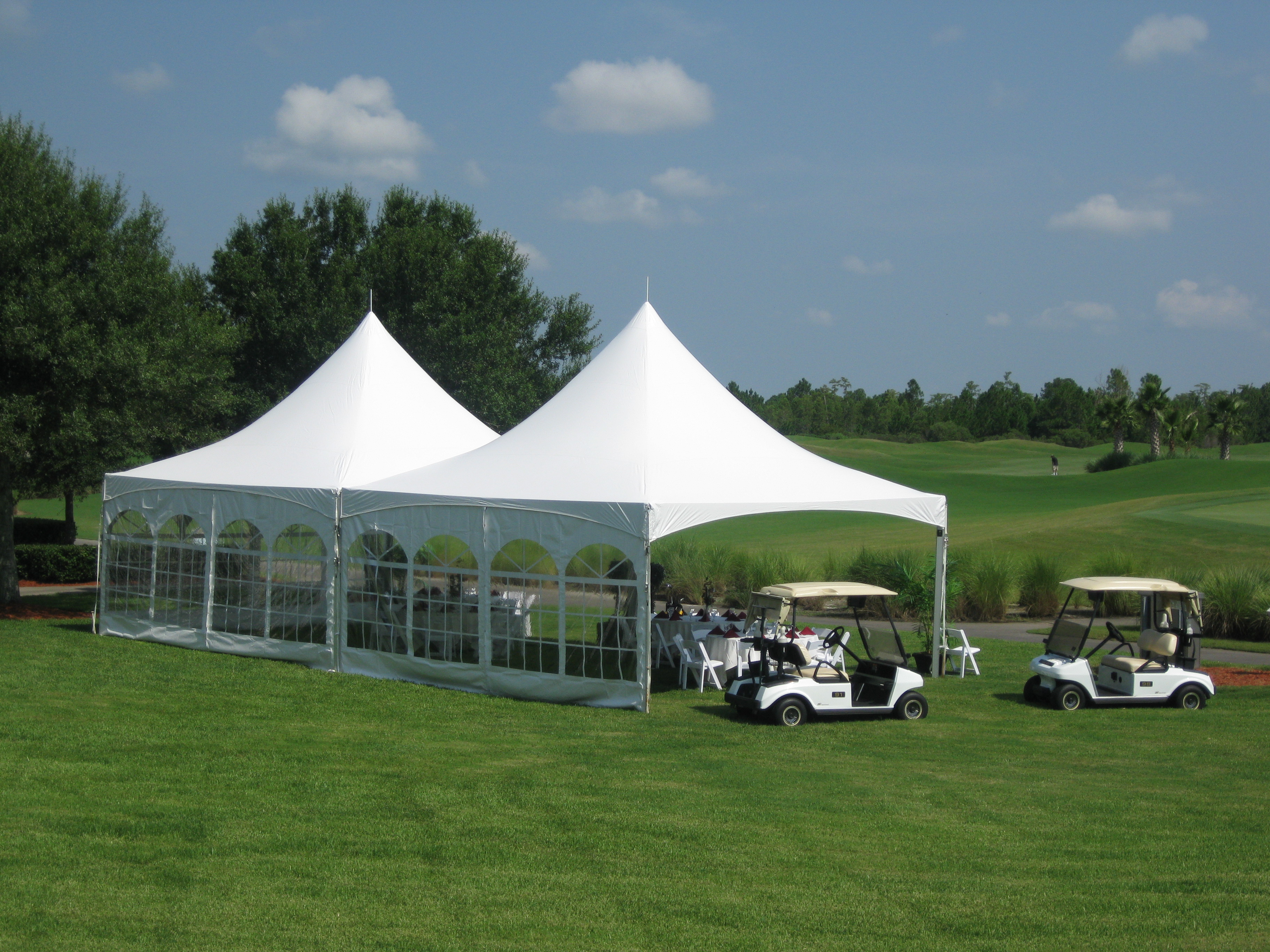 Tent Rental Weddings Parties Special Event  Daytona Beach Florida